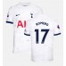 Billige Tottenham Hotspur Cristian Romero #17 Hjemmebane Fodboldtrøjer 2023-24 Kortærmet